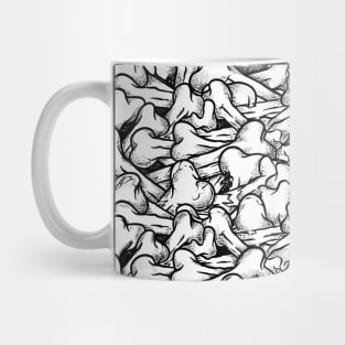 Bones Pattern Artwork Mug